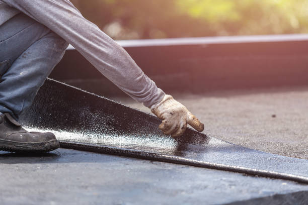 Professional Waterproofing technician working in Shelbyville, IL